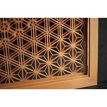 3種ベタ入組子 小型欄間　R0036 