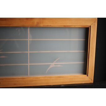 雁の群 中型欄間　R0037 