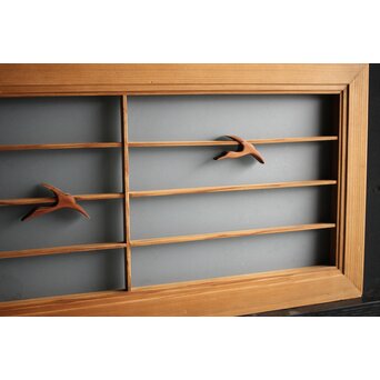 雁の群 中型欄間　R0037 