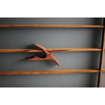 雁の群 中型欄間　R0037 