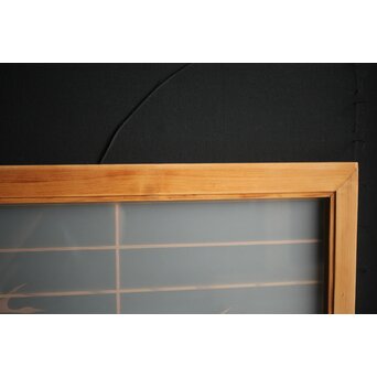 雁の群 中型欄間　R0037 