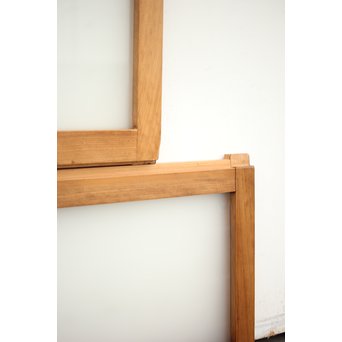 4色ガラスの欄間/明り取り 4枚1組　R0038Y 