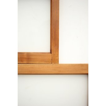 4色ガラスの欄間/明り取り 4枚1組　R0038Y 