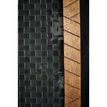 名栗框のチェッカーガラス戸　GD1306 