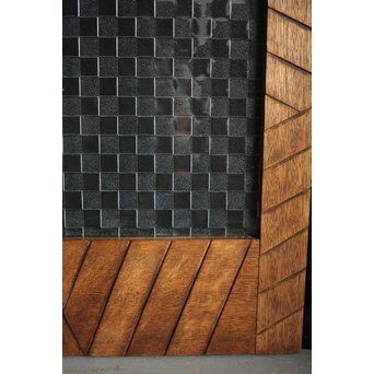 名栗框のチェッカーガラス戸　GD1306 