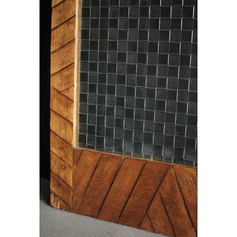 名栗框のチェッカーガラス戸　GD1306 