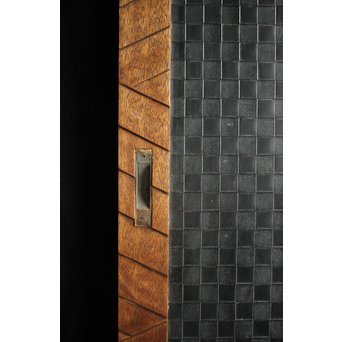 名栗框のチェッカーガラス戸　GD1306 