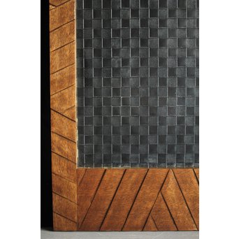 名栗框のチェッカーガラス戸　GD1306 