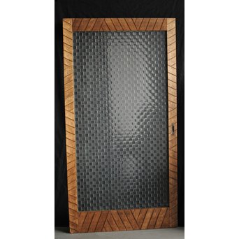 名栗框のチェッカーガラス戸　GD1306