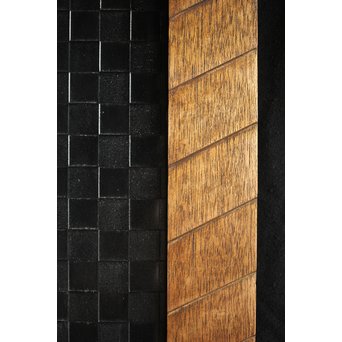 名栗框のチェッカーガラス戸　GD1306 