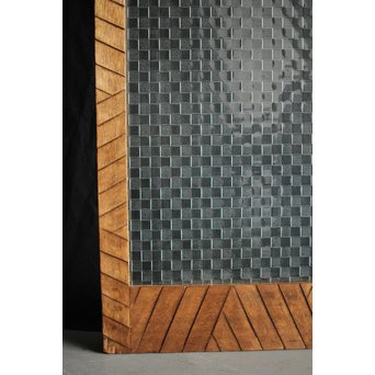 名栗框のチェッカーガラス戸　GD1306 