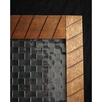 名栗框のチェッカーガラス戸　GD1306 