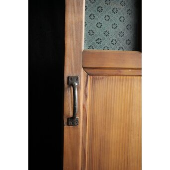 ハイサイズ レトロ緑色ガラス戸　GD1308YD 