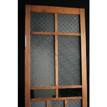 ハイサイズ レトロ緑色ガラス戸　GD1308YD 