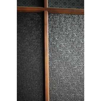 ハイサイズ レトロ緑色ガラス戸　GD1308YD 