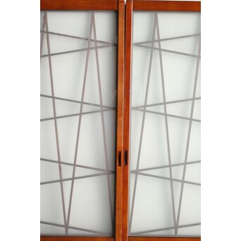 幾何学模様組子の中型建具 2枚1組　GD1309 