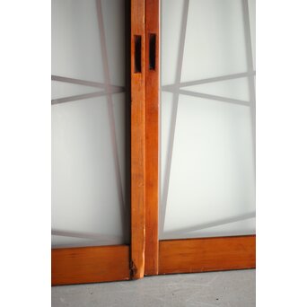 幾何学模様組子の中型建具 2枚1組　GD1309 