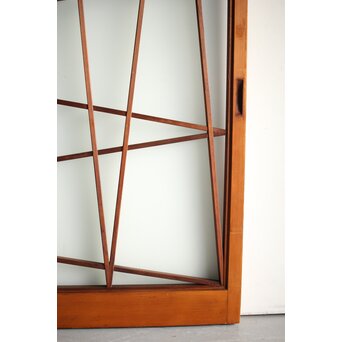 幾何学模様組子の中型建具 2枚1組　GD1309 