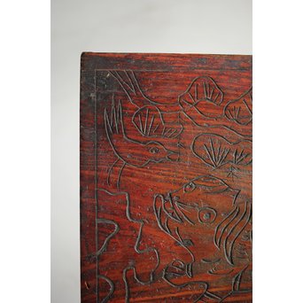 李朝絵画小箱　X256 