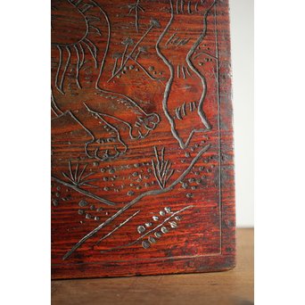 李朝絵画小箱　X256 