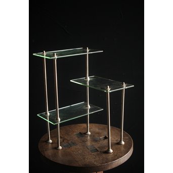 ガラス自在棚　Y026 