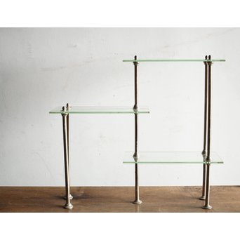 ガラス自在棚　Y026 