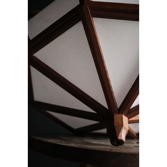 欅作りの大照明　A2016Y 