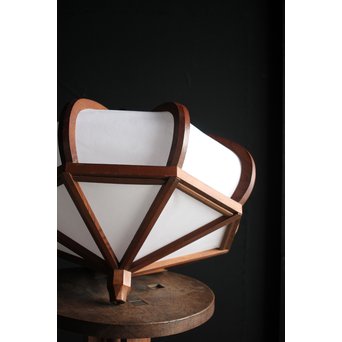 欅作りの大照明　A2016Y 