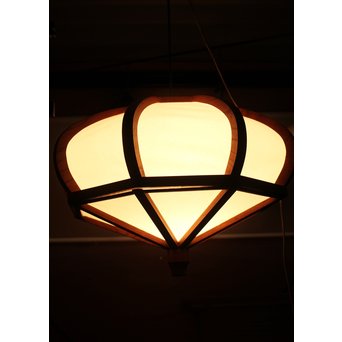 欅作りの大照明　A2016Y 