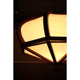 欅作りの大照明　A2016Y 