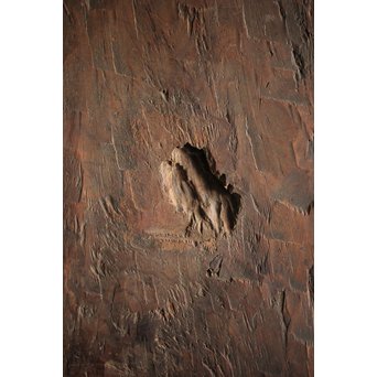 辻清明 旧蔵 時代古木天板　X257 