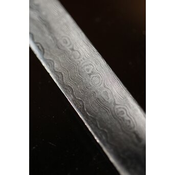 加藤清志 ニッケルダマスカス鋼/木目金ペーパーナイフ　M235 