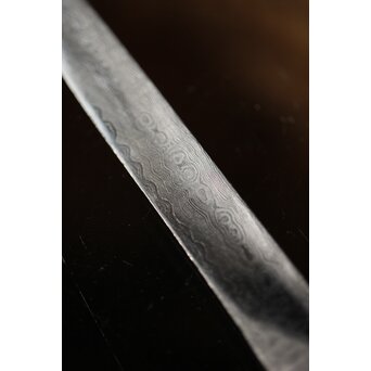 加藤清志 ニッケルダマスカス鋼/木目金ペーパーナイフ　M235 