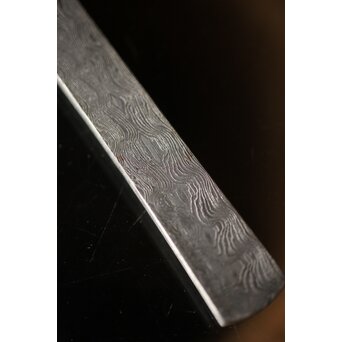 加藤清志 ニッケルダマスカス鋼/木目金ペーパーナイフ　M235 