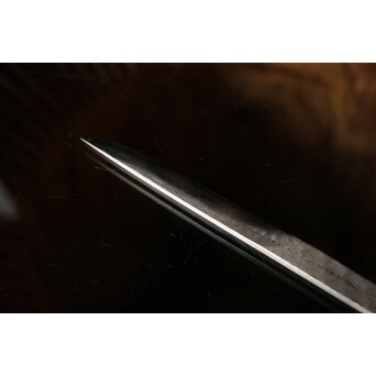 加藤清志 ニッケルダマスカス鋼/木目金ペーパーナイフ　M235 