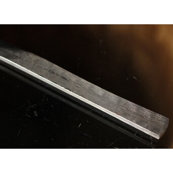 加藤清志 ニッケルダマスカス鋼/木目金ペーパーナイフ　M235 