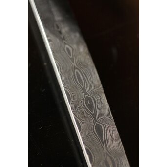 加藤清志 ニッケルダマスカス鋼/木目金ペーパーナイフ　M235 