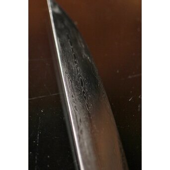 加藤清志 ニッケルダマスカス鋼/木目金ペーパーナイフ　M235 