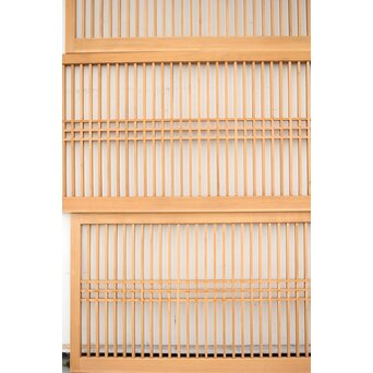 長尺 巨大筬欄間 4枚1組　R0039YD 