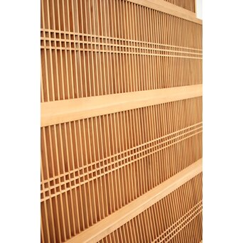 長尺 巨大筬欄間 4枚1組　R0039YD 