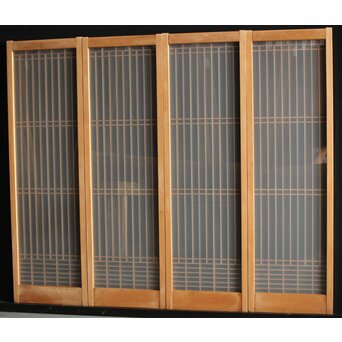 白木書院 4枚1組　R0040 