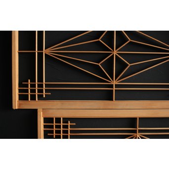 組子建具 2枚1組　R0041 