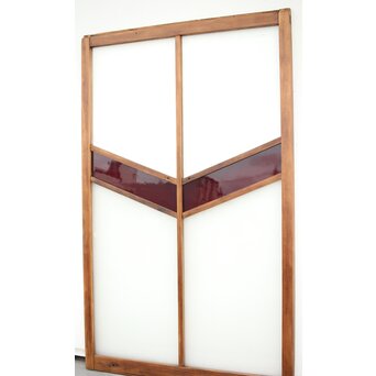 赤色ガラスの中型ガラス戸　GD1310 