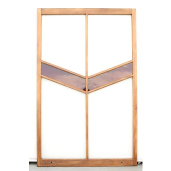 赤色ガラスの中型ガラス戸　GD1310