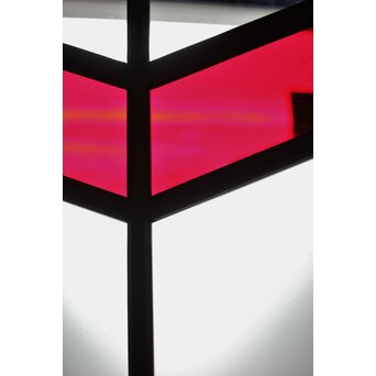 赤色ガラスの中型ガラス戸　GD1310 