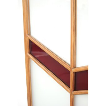 赤色ガラスの中型ガラス戸　GD1310 