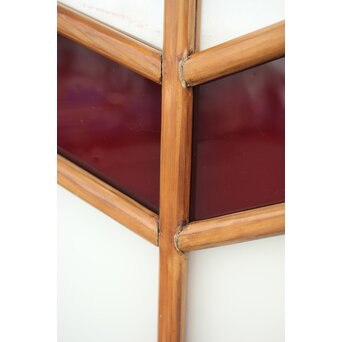 赤色ガラスの中型ガラス戸　GD1310 