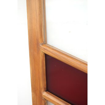 赤色ガラスの中型ガラス戸　GD1310 