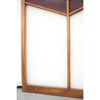 赤色ガラスの中型ガラス戸　GD1310 