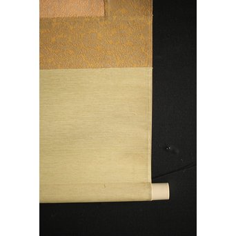 水墨 雷神図 画鬼一生 掛軸　Z227 